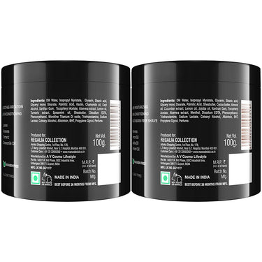 Mancode Pre - Post Shaving Kit for Men Pre Shave Balm 100 gm & After Shave Balm 100 gm Skin Moisturizing & Soothes Skin Irritation Prevents Razor Burns Helps Healing Cuts and Closes Pores Enriched with Aloevera Almond Oil Lemon Turmeric Chamomile Oil (Pac